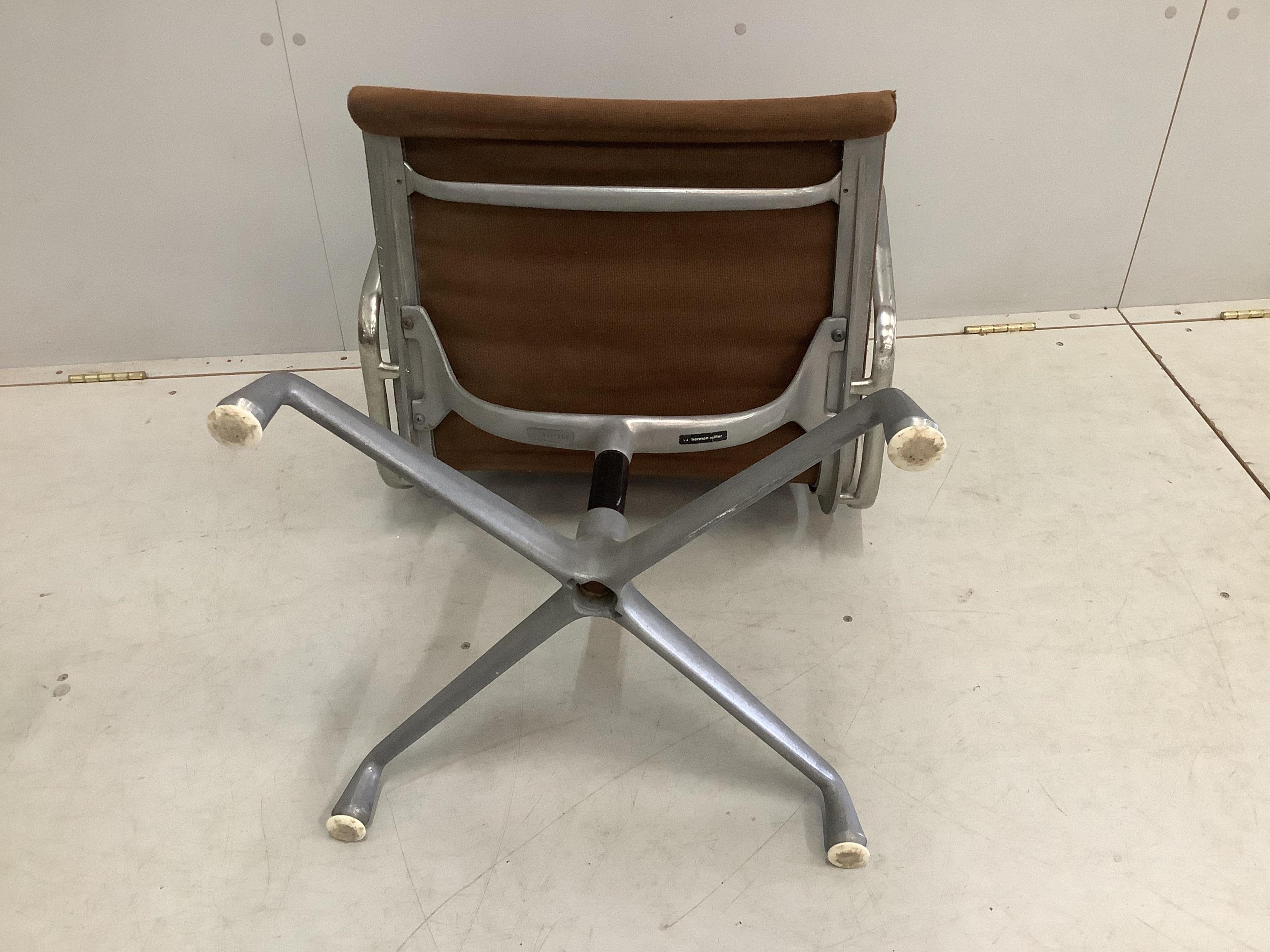 A Herman Miller Eames EA108 chair, width 58cm, depth 50cm, height 84cm